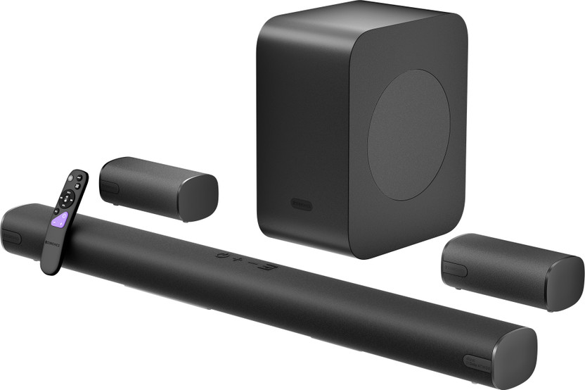 ZEBRONICS Juke Bar 9890,,,Wireless Subwoofer & Satellites,5 Drive