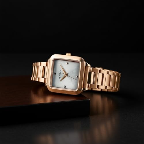 Titan Glamour Quartz Analog White