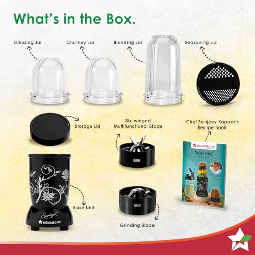Wonderchef Nutri-blend Mixer, Grinder &
