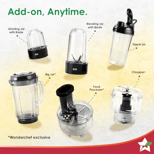 Wonderchef Nutri-blend Mixer, Grinder &