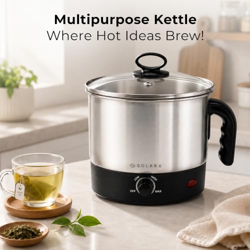 SOLARA Electric Kettle Multipurpose 1.5
