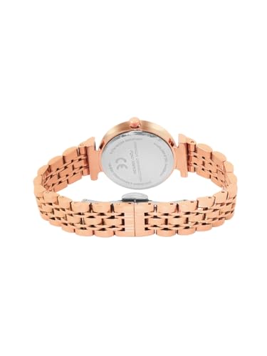 French Connection Textured Silver Round