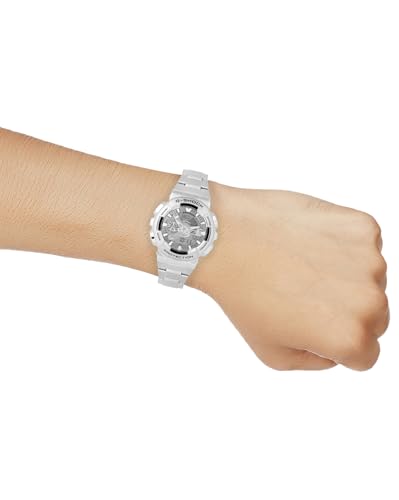 Casio G-Shock GM-110D-8ADR Analog-Digital Silver Dial Men (G1687) - Image 6