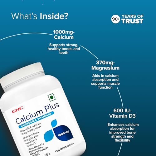 GNC Calcium Plus 1000mg