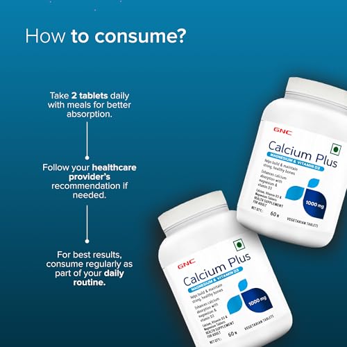GNC Calcium Plus 1000mg