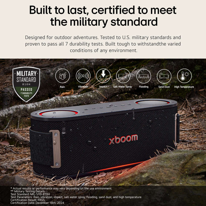 LG XBOOM BOUNCE by will.i.am|30hrs Playtime| IP67 Water/Dust Resi - Image 3