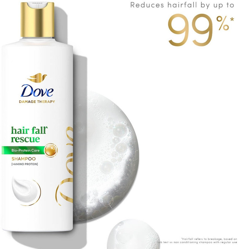 DOVE Hair Fall Rescue Shampoo 340ml and conditioner 175 ml (2 Ite - Image 2