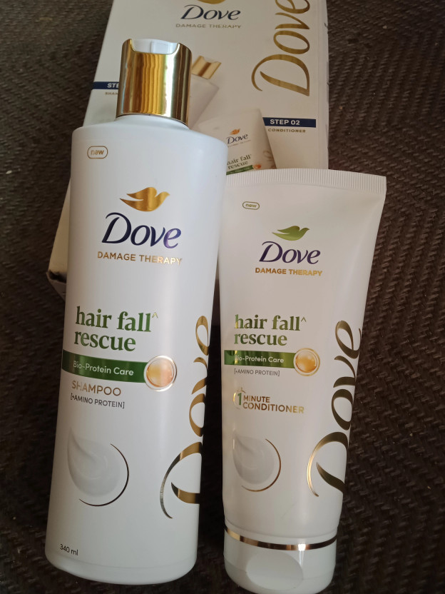 DOVE Hair Fall Rescue Shampoo 340ml and conditioner 175 ml (2 Ite - Image 10