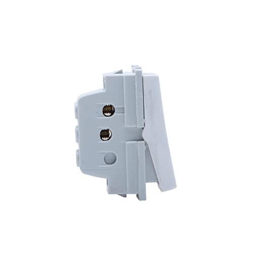 Wipro Northwest Nowa 6A Bell Push, White (pack of 20) - Image 2