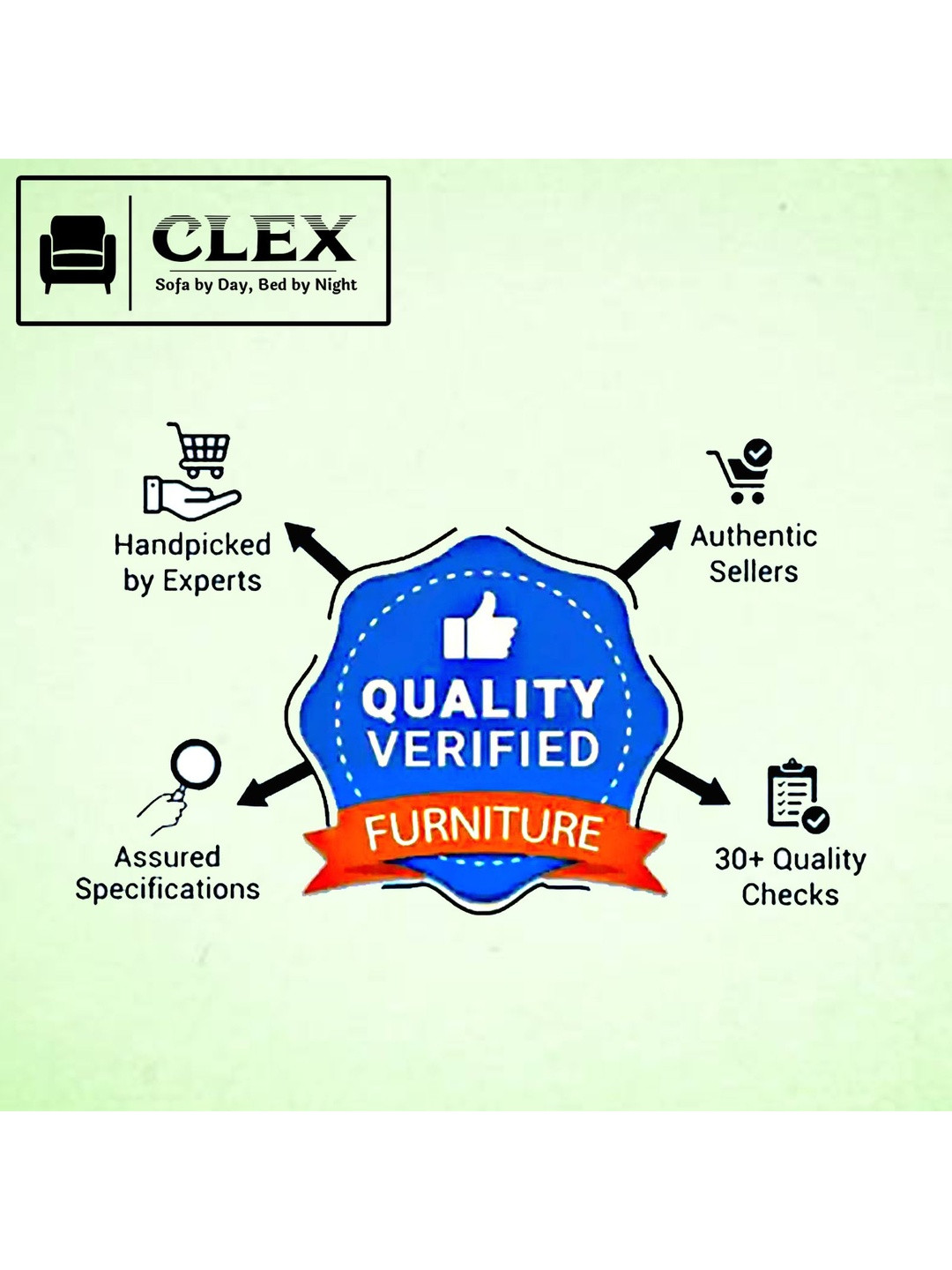 Clex Black Matte Pre-Assembled Elegant