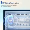 Haier 190 L Direct Cool Single Door 4 Star Refrigerator with Base - Image 4