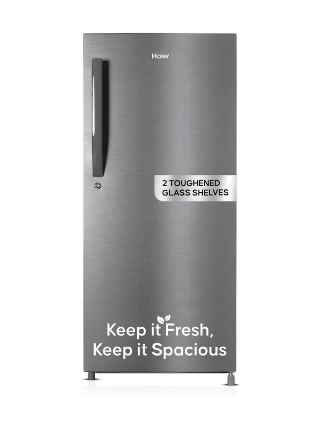 Haier 190 L Direct Cool Single Door 4 Star Refrigerator with Base - Image 8