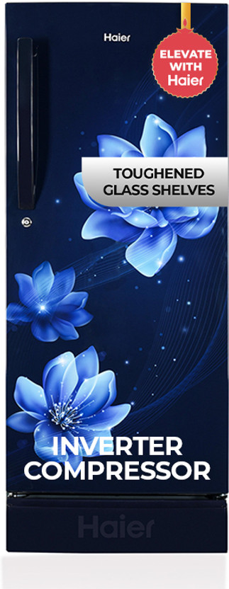 Haier 190 L Direct Cool Single Door 4 Star Refrigerator with Base - Image 10