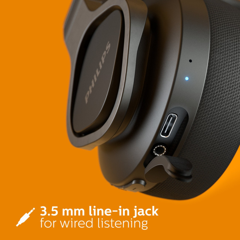 PHILIPS TAA4216BK/00Headphones, 35H Play Time, 40mm Dynamic Drive - Image 5