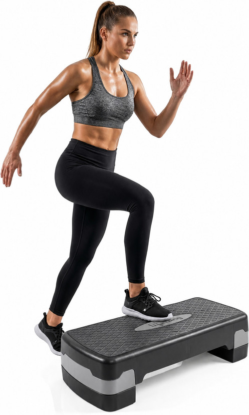 Lifelong LLAS04 Stepper for Exercise at Home - Anti-skid Aerobic