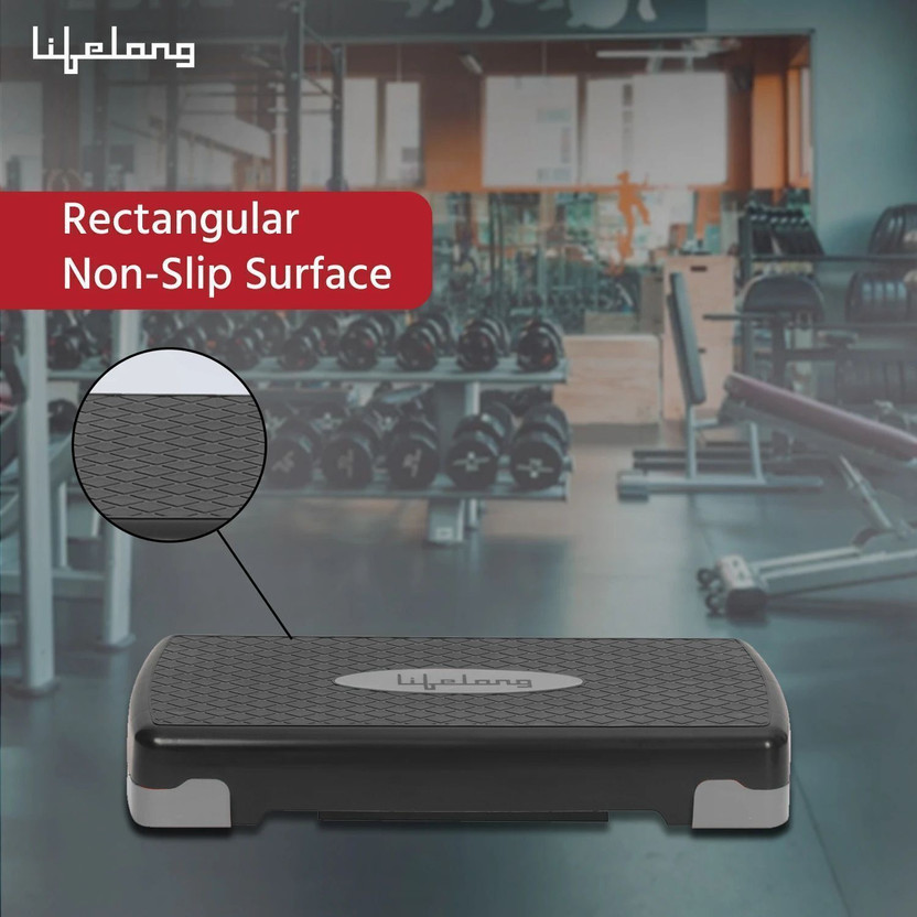 Lifelong LLAS04 Stepper for Exercise at Home - Anti-skid Aerobic - Image 2