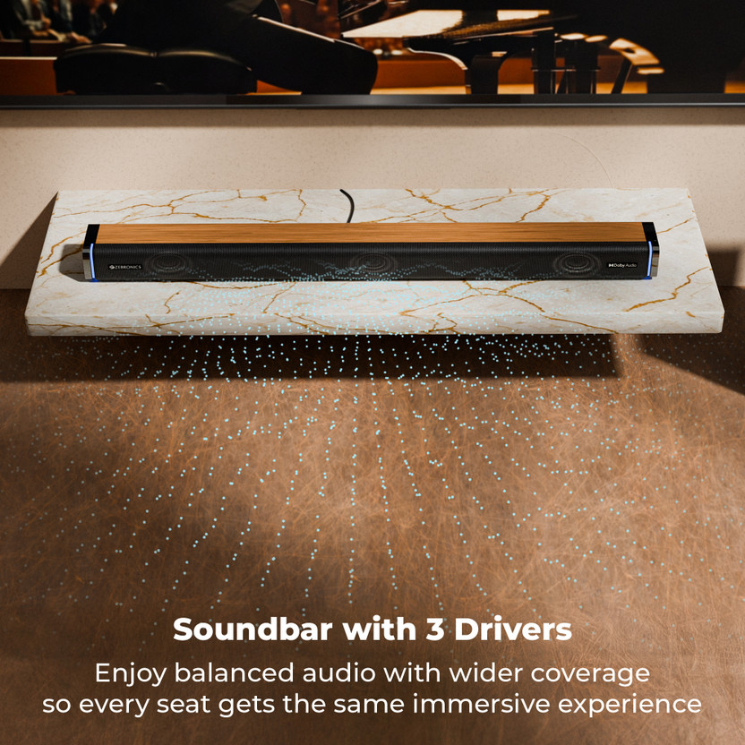 ZEBRONICS Juke Bar 9530 Dolby Audio Wired Subwoofer & Dual Rear S - Image 2