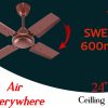 Herrricane HE-AI-24-MB | 4 Blade | Energy Saving | Anti Dust | Hi - Image 2