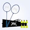 BOLDFIT Thunderbolt Aluminium with cover Blue Strung Badminton Ra - Image 7