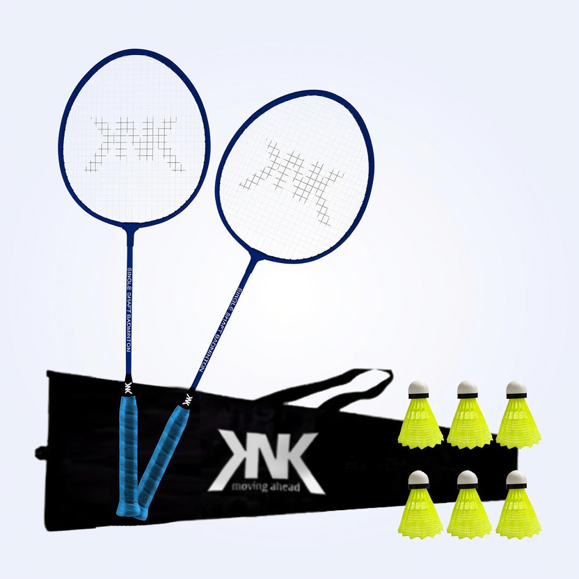 BOLDFIT Thunderbolt Aluminium with cover Blue Strung Badminton Ra - Image 7