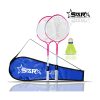 BOLDFIT Thunderbolt Aluminium with cover Blue Strung Badminton Ra - Image 8