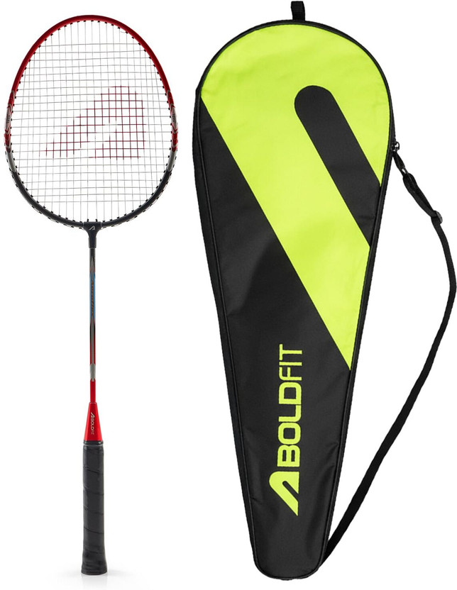 BOLDFIT Thunderbolt Aluminium with cover Blue Strung Badminton Ra - Image 9