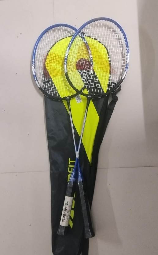 BOLDFIT Thunderbolt Aluminium with cover Blue Strung Badminton Ra - Image 10