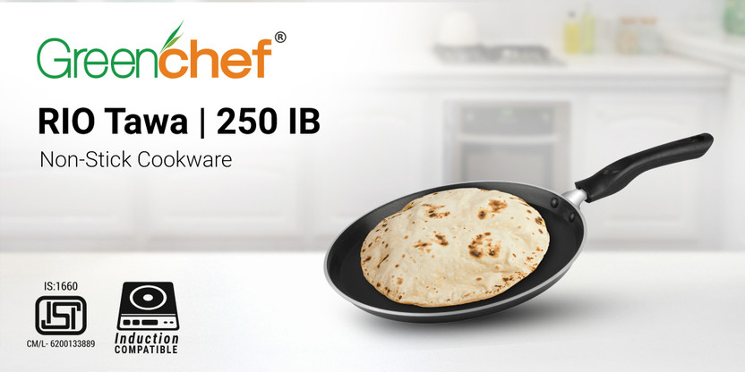 Greenchef Rio Tawa 25 cm diameter (Aluminium, Non-stick, Inductio - Image 8