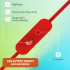 JBL C150SI with One Button Universal Remote Wired Headset (Red, I - Image 5