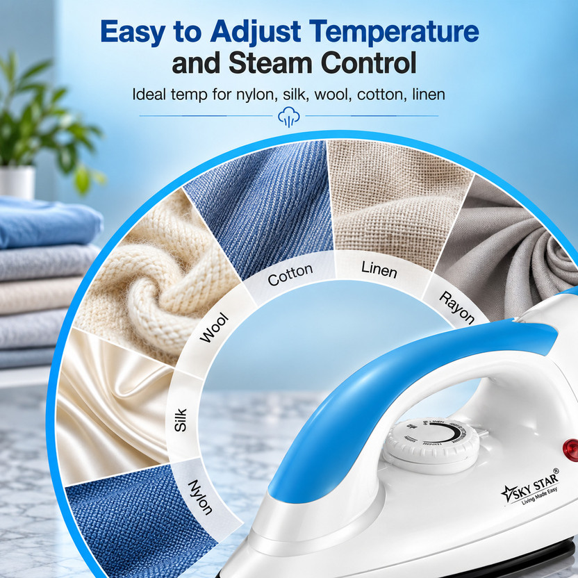 Skystar Elegant Mixer Grinder & 750 Dry Iron Super Combo 700 W Mi - Image 5