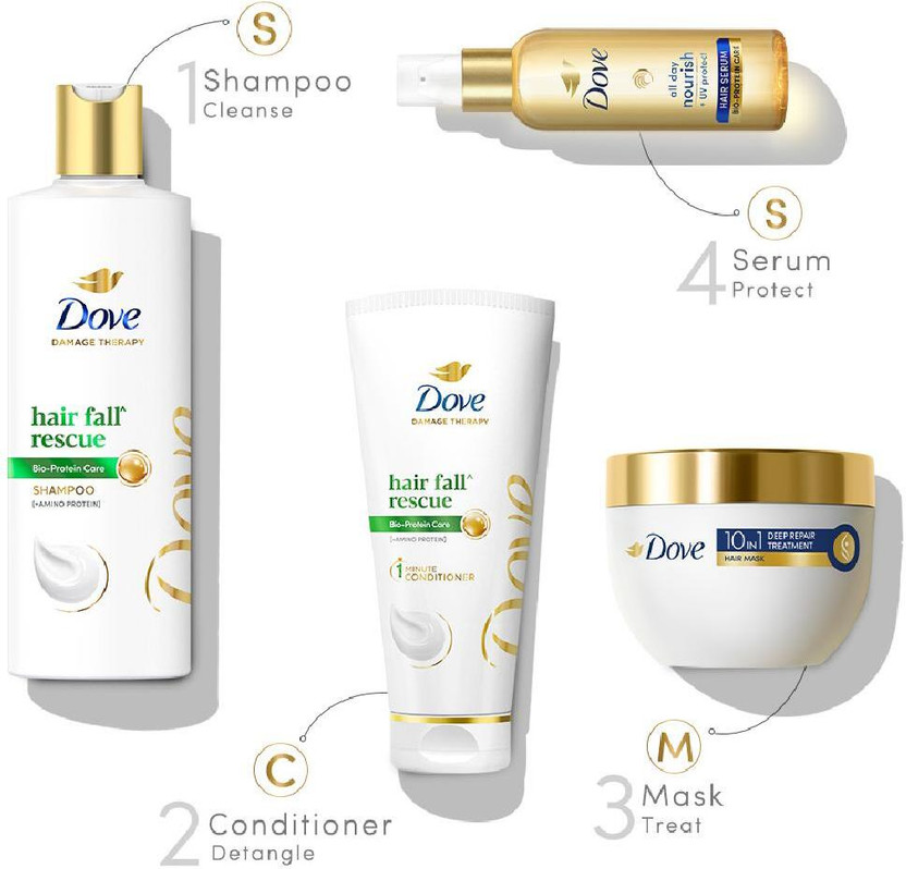 DOVE Hairfall Rescue Shampoo (1200 ml) - Image 5
