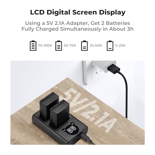 K&F Concept NP-FZ100 Battery Charger
