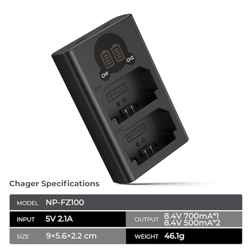 K&F Concept NP-FZ100 Battery Charger