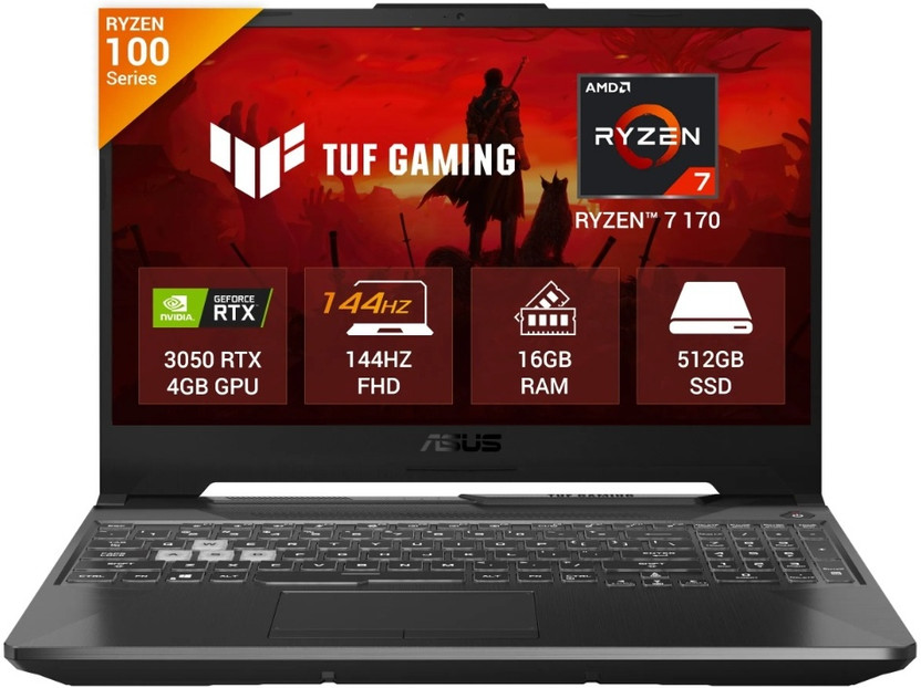 ASUS TUF Gaming A15 (2026) AMD Ryzen 7 170 - (16 GB/512 GB SSD/Wi