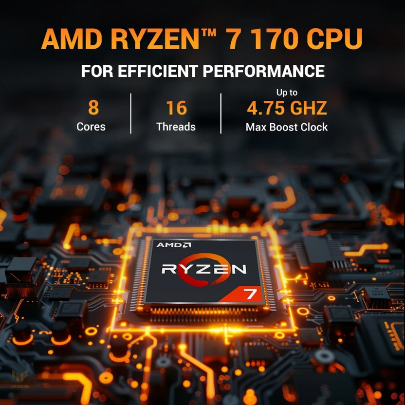 ASUS TUF Gaming A15 (2026) AMD Ryzen 7 170 - (16 GB/512 GB SSD/Wi - Image 2