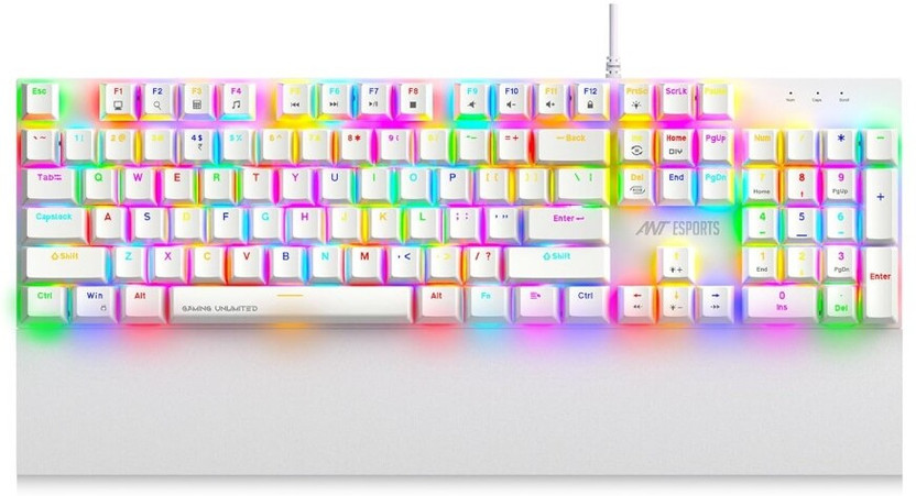 Ant Esports MK4100 Wired USB Standard Gaming Keyboard Compatible ...more