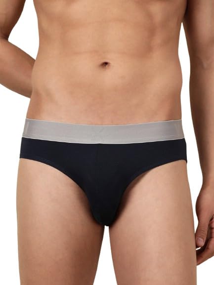 WROGN Men's Pack of 2 Cotton Spandex Briefs | Comfort Fit
