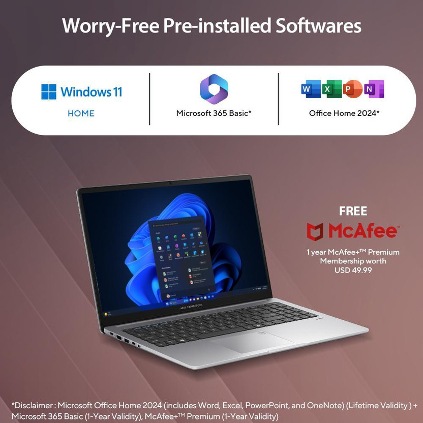 ASUS ExpertBook P1 with 1