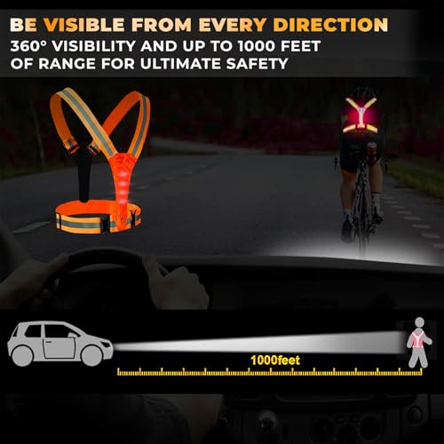 Robustt High visibility LED Safety