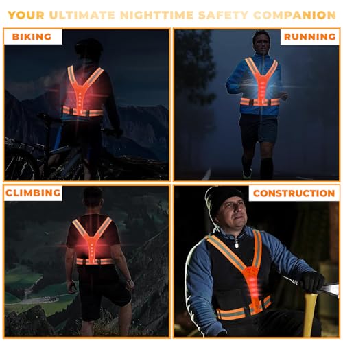 Robustt High visibility LED Safety