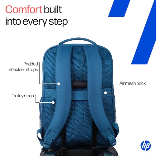 HP Campus Core 16 Laptop Backpack - Lake Blue - Image 3