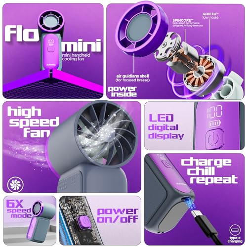 Dubstep Flo Mini Handheld Fan