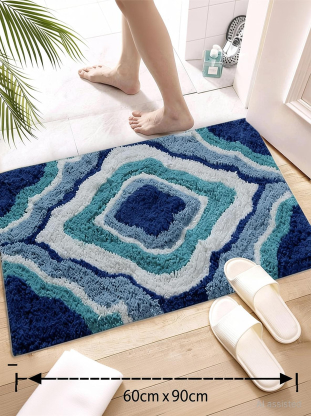 AAZEEM Cotton Door Mat (Turkish, Free)