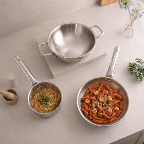 Lifelong Triply 3-piece cookware Set
