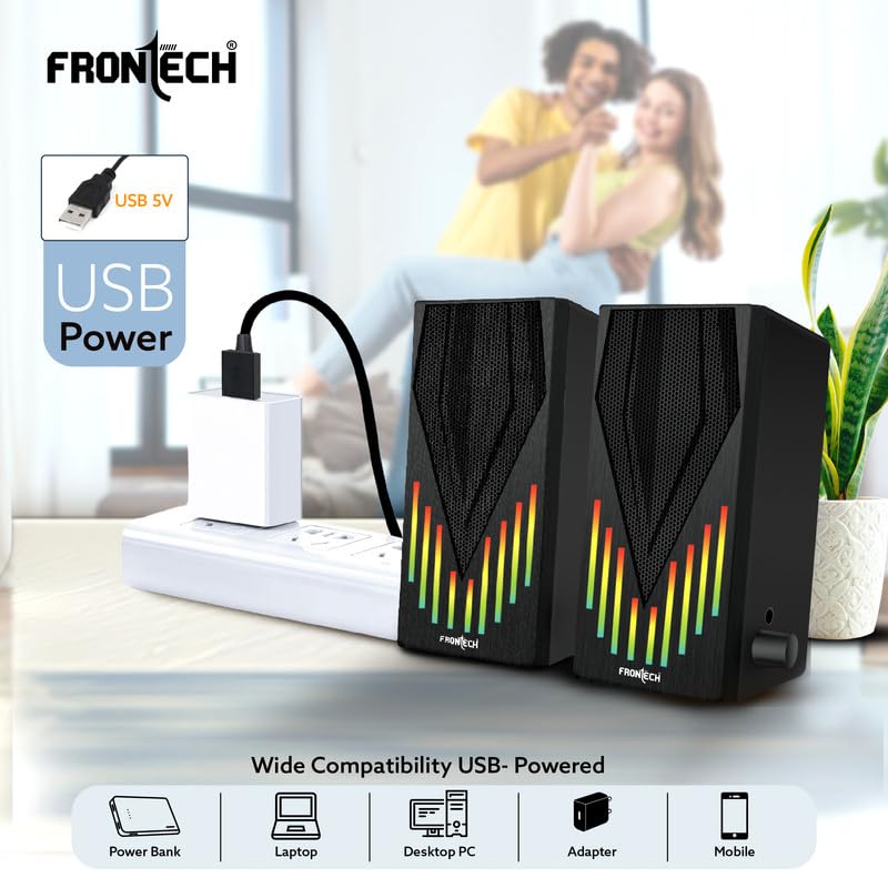 FRONTECH 2.0 USB Powered Multimedia