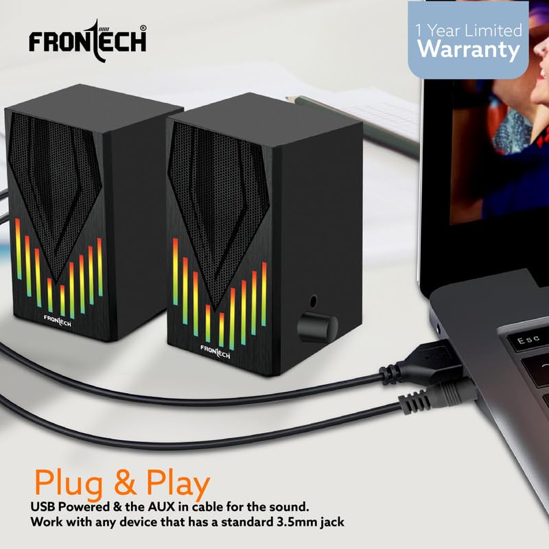 FRONTECH 2.0 USB Powered Multimedia