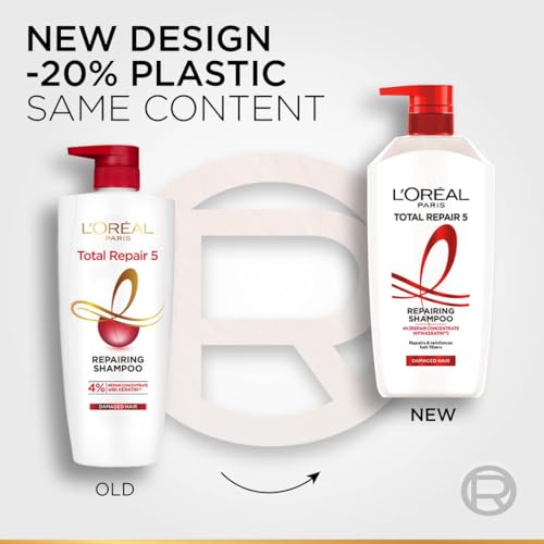 L'Oréal Paris Total Repair 5 Shampoo, 800ml - Image 3