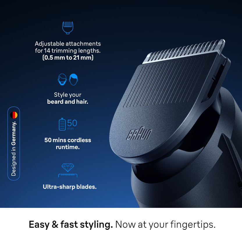 Braun Series 3 All-in-one Grooming