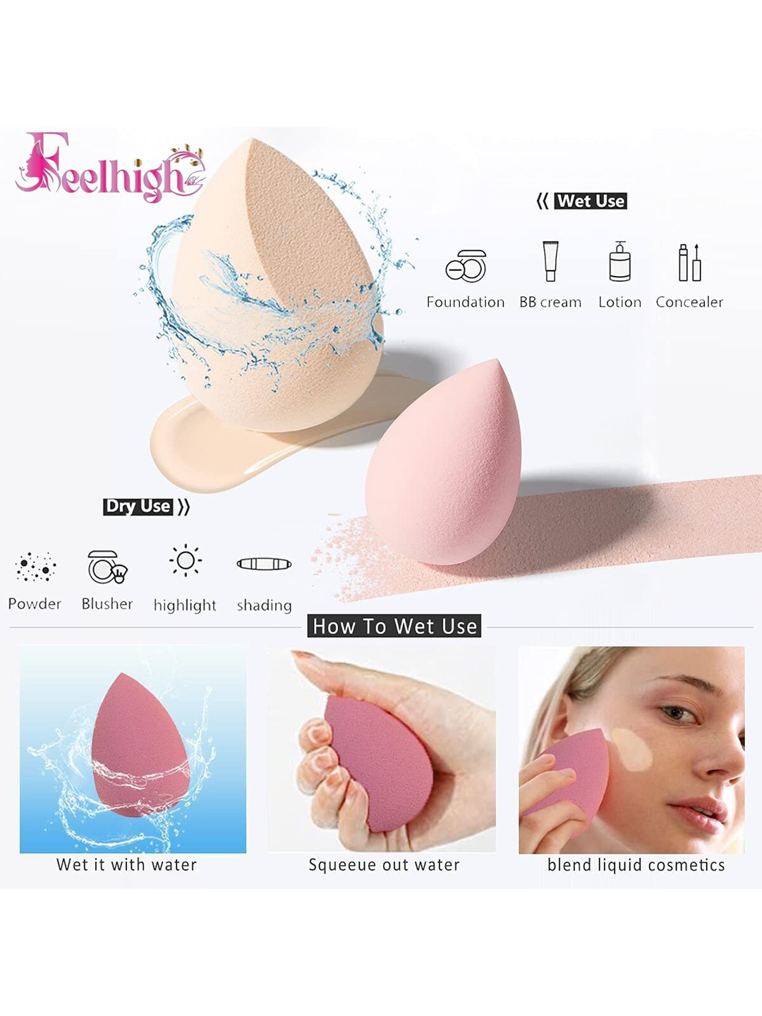 FEELHIGH Set of 5 Beauty