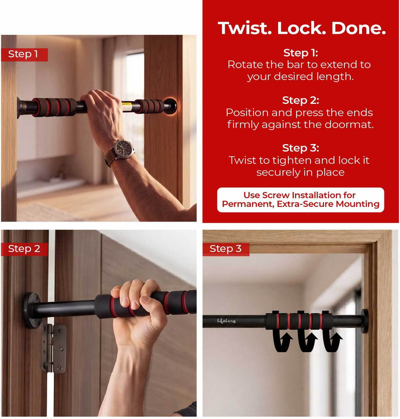 Lifelong Adjustable Pull-Up Bar